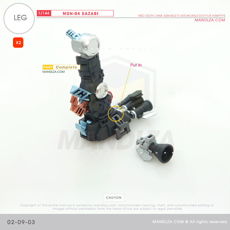 RG] MSN-04 SAZABI LEG 02-09