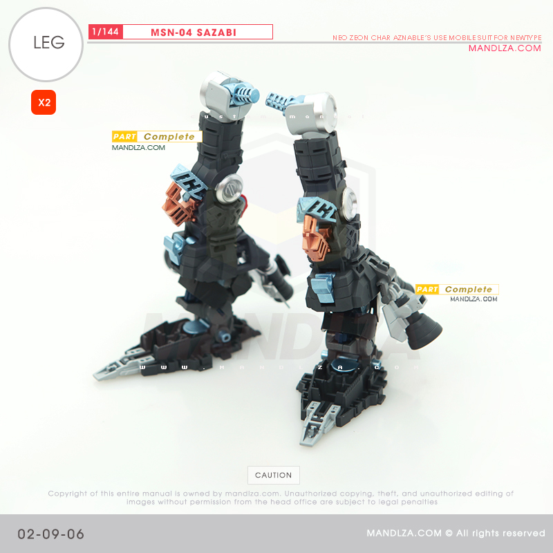 RG] MSN-04 SAZABI LEG 02-09