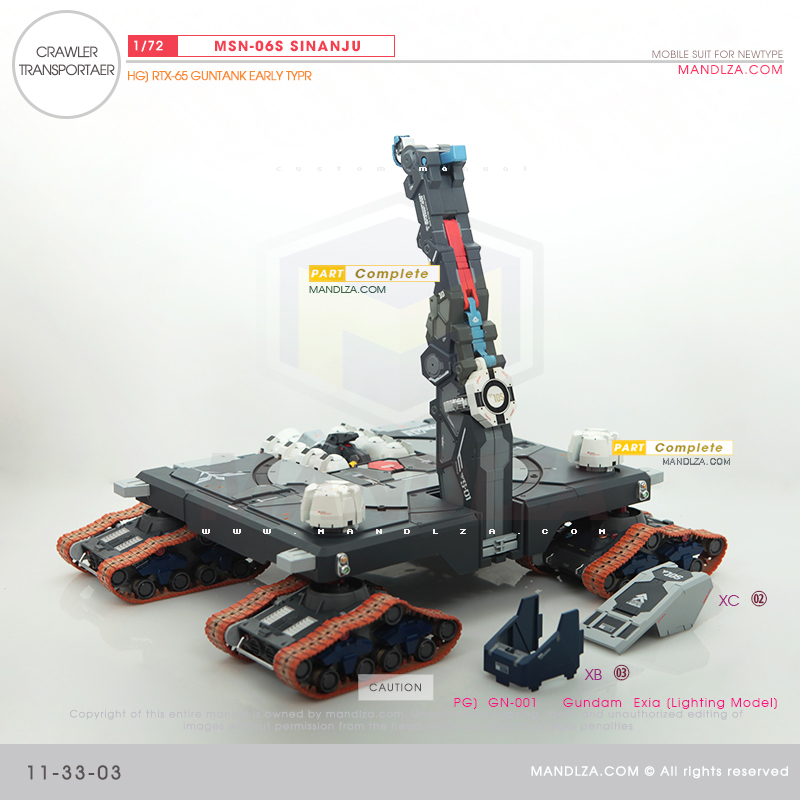 INJECTION] MSN-06S SINANJU CRAWLER TRANSPORTER 11-33