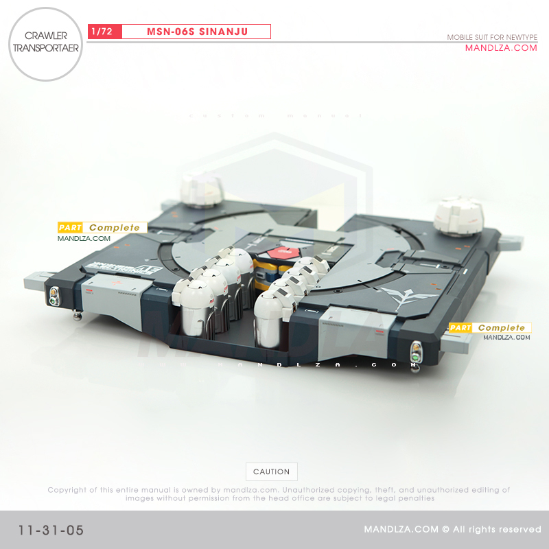 INJECTION] MSN-06S SINANJU CRAWLER TRANSPORTER 11-31