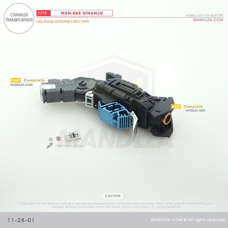 INJECTION] MSN-06S SINANJU CRAWLER TRANSPORTER 11-28