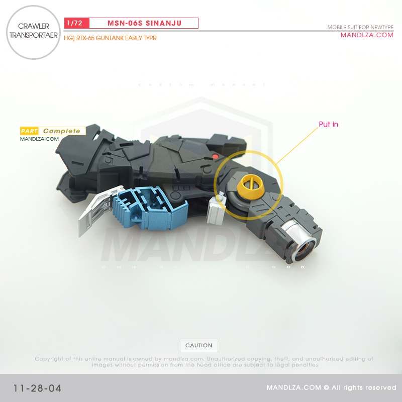 INJECTION] MSN-06S SINANJU CRAWLER TRANSPORTER 11-28