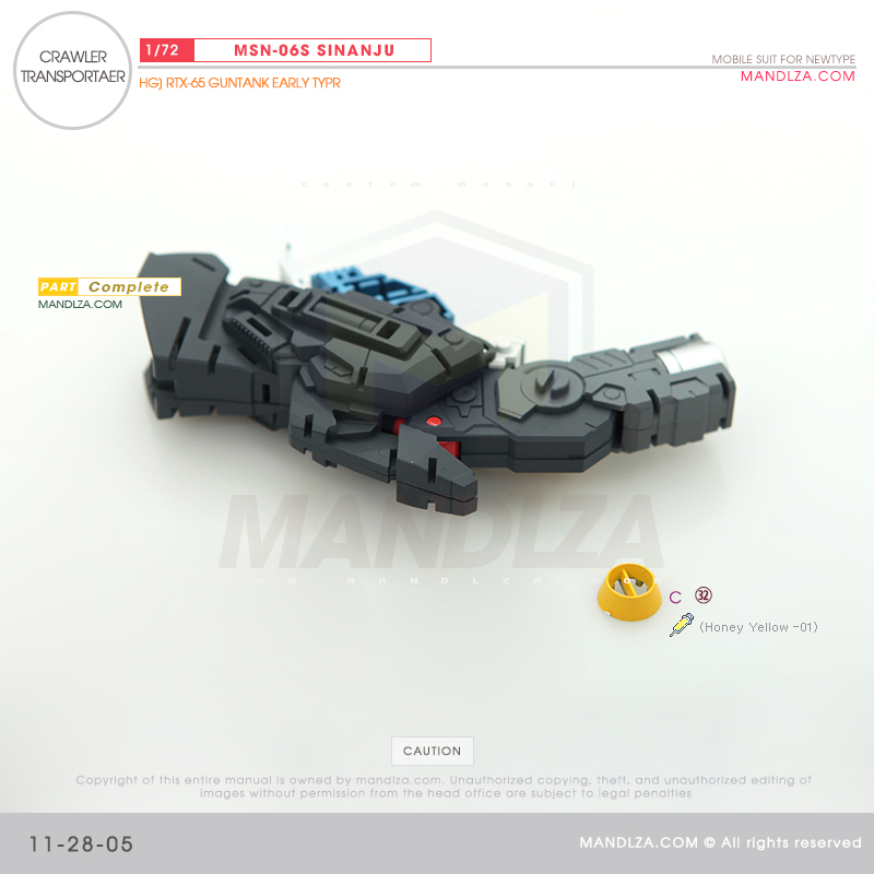 INJECTION] MSN-06S SINANJU CRAWLER TRANSPORTER 11-28