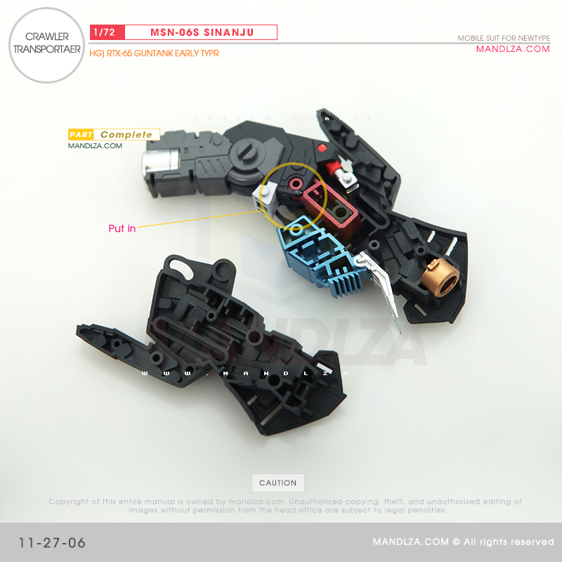 INJECTION] MSN-06S SINANJU CRAWLER TRANSPORTER 11-27