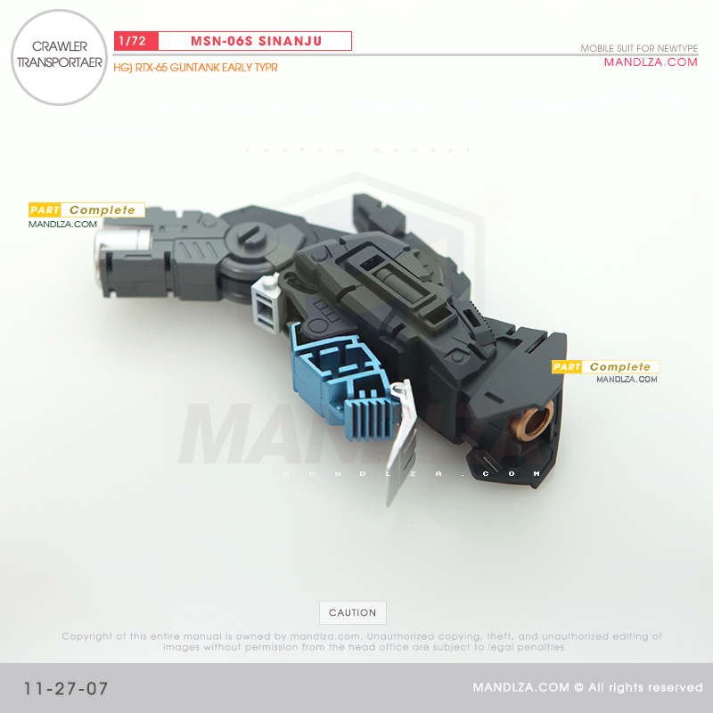 INJECTION] MSN-06S SINANJU CRAWLER TRANSPORTER 11-27