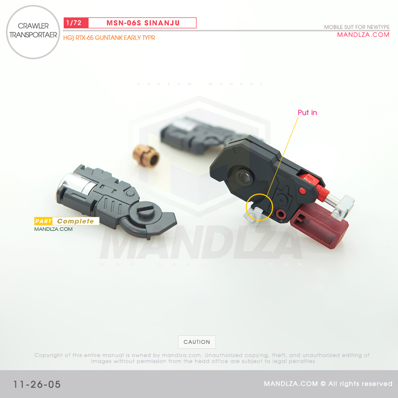 INJECTION] MSN-06S SINANJU CRAWLER TRANSPORTER 11-26