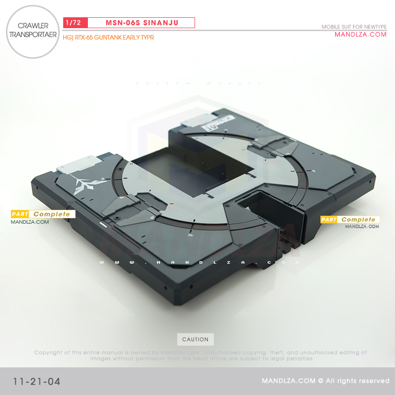 INJECTION] MSN-06S SINANJU CRAWLER TRANSPORTER 11-21