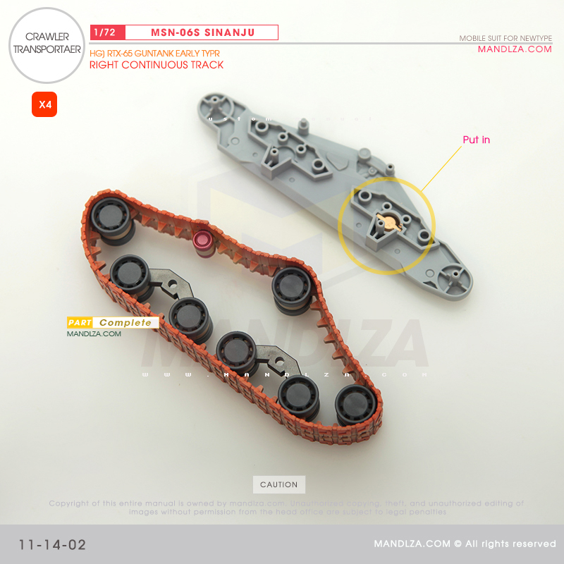 INJECTION] MSN-06S SINANJU CRAWLER TRANSPORTER 11-14