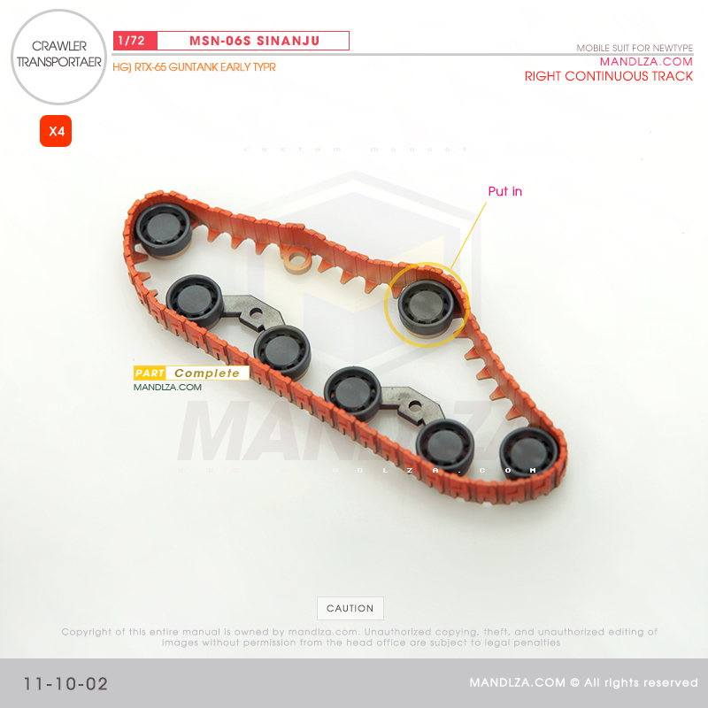 INJECTION] MSN-06S SINANJU CRAWLER TRANSPORTER 11-10