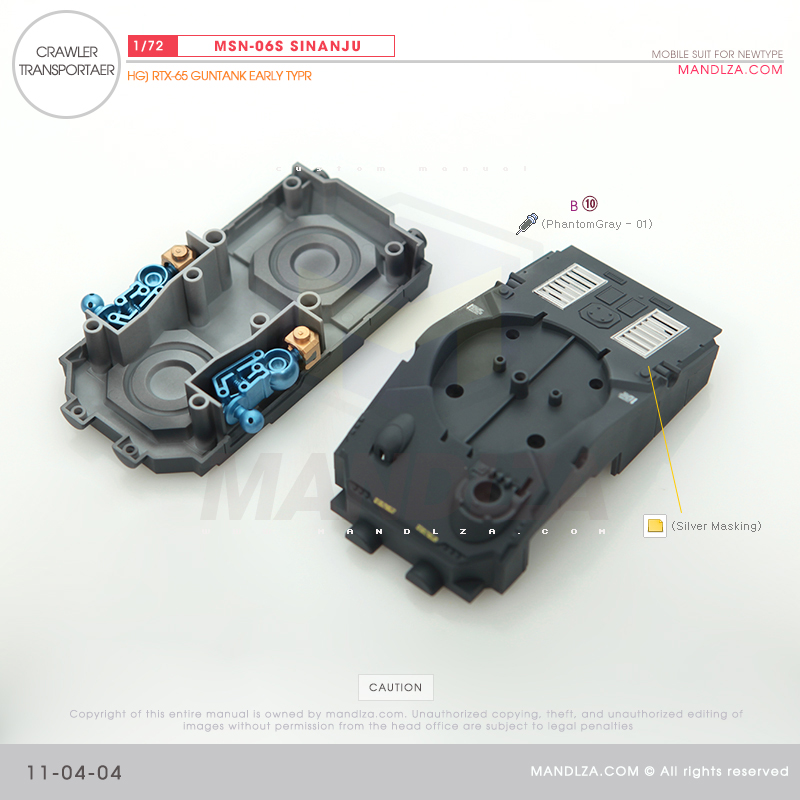 INJECTION] MSN-06S SINANJU CRAWLER TRANSPORTER 11-04