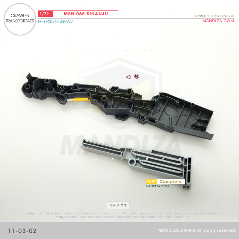 INJECTION] MSN-06S SINANJU CRAWLER TRANSPORTER 11-03