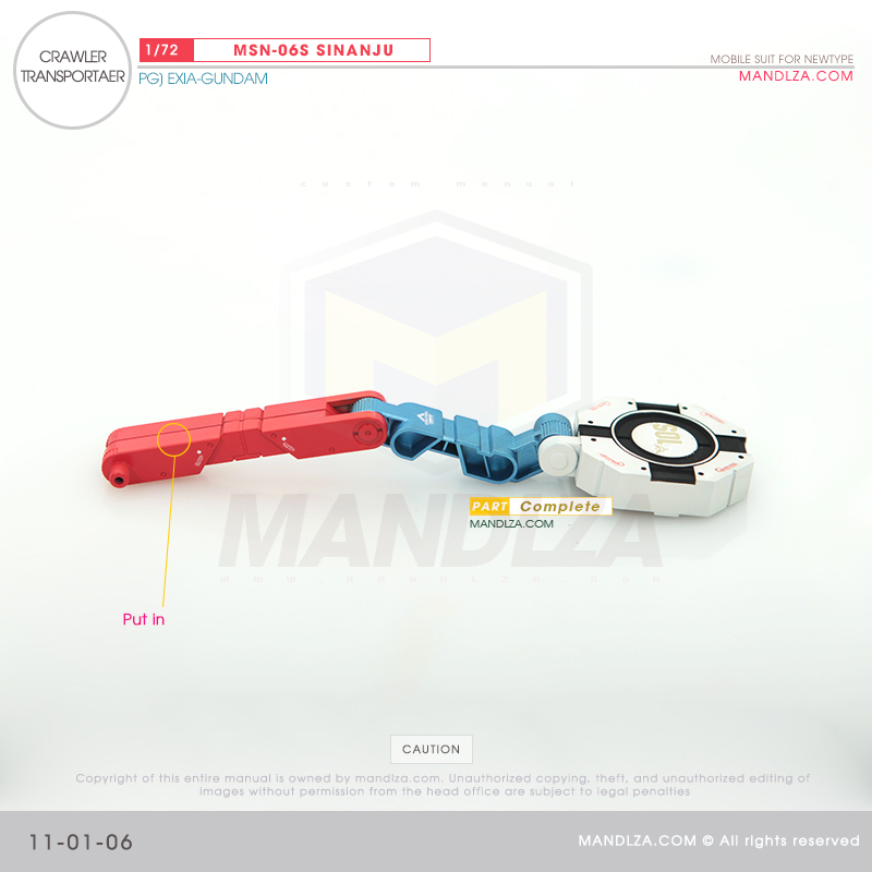 INJECTION] MSN-06S SINANJU CRAWLER TRANSPORTER 11-01