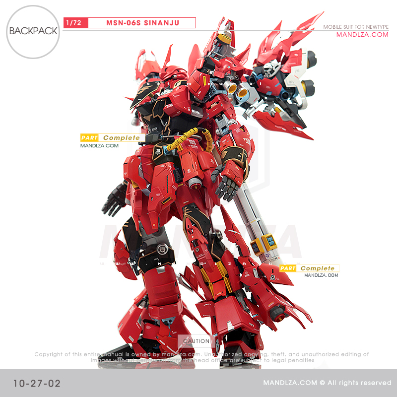 MSN-06S SINANJU BACK-PACK 10-27