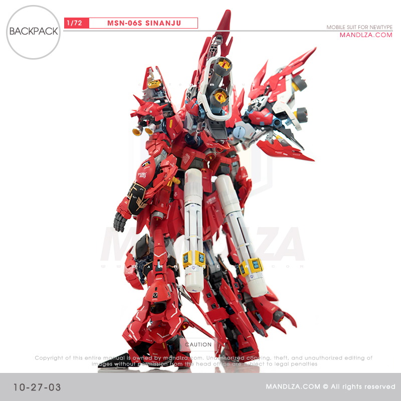 MSN-06S SINANJU BACK-PACK 10-27