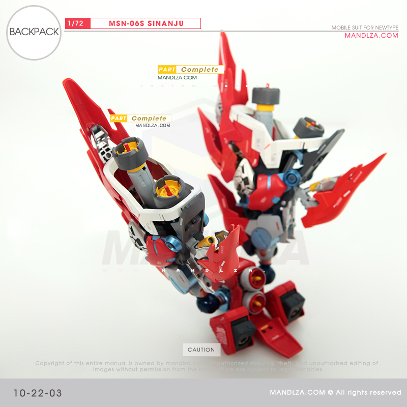 MSN-06S SINANJU BACK-PACK 10-22