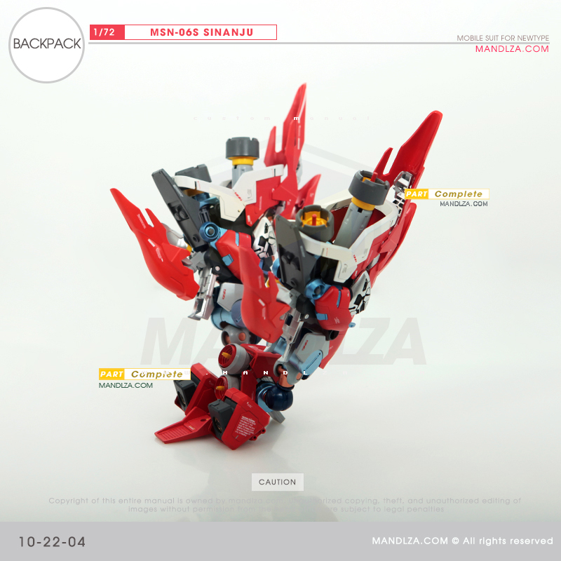 MSN-06S SINANJU BACK-PACK 10-22