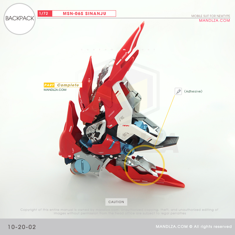 MSN-06S SINANJU BACK-PACK 10-20