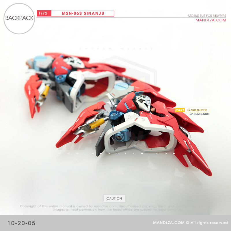 MSN-06S SINANJU BACK-PACK 10-20