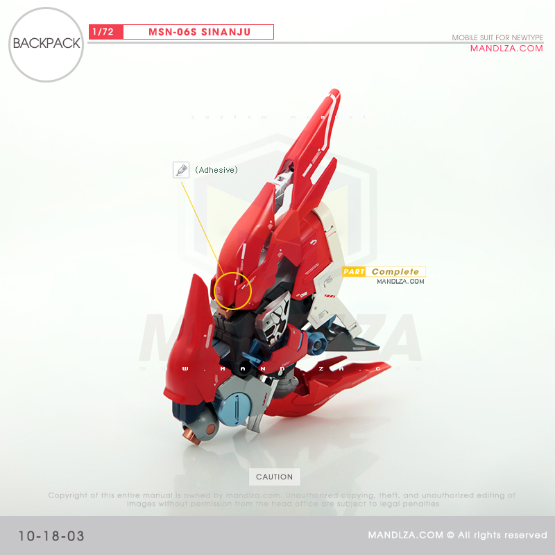 MSN-06S SINANJU BACK-PACK 10-18