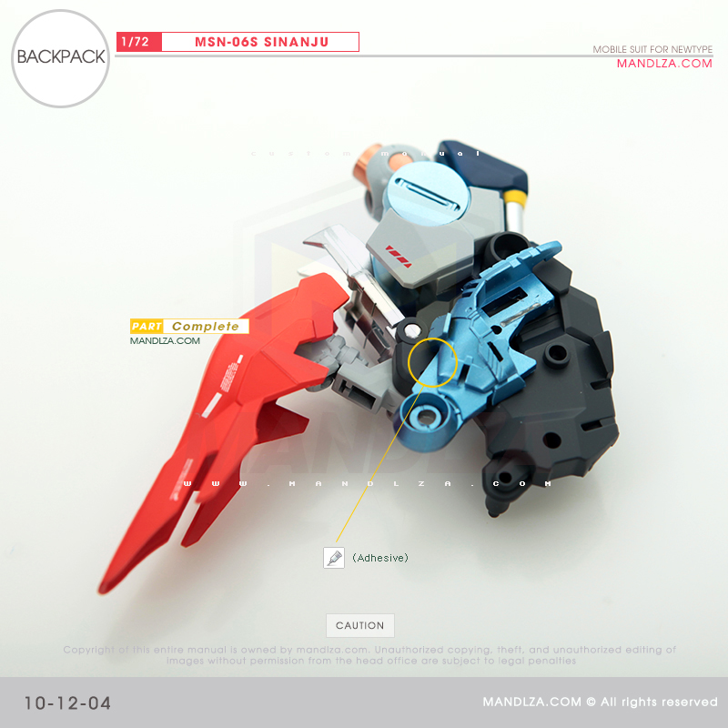 MSN-06S SINANJU BACK-PACK 10-12