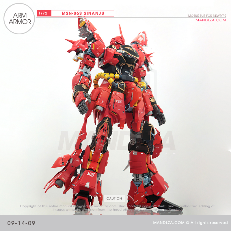 MSN-06S SINANJU ARM-ARMOR 09-14