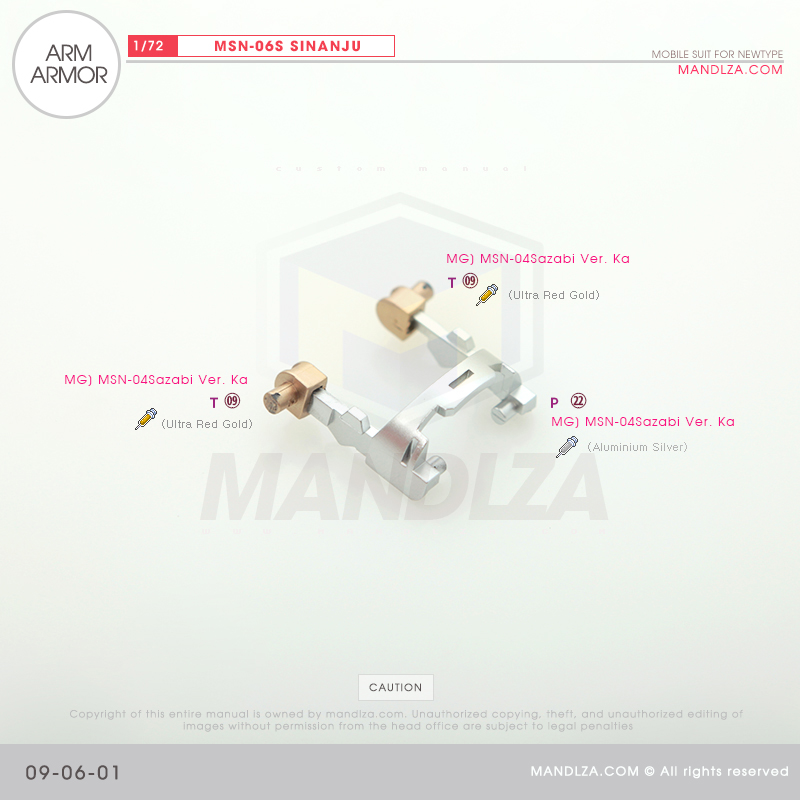 MSN-06S SINANJU ARM-ARMOR 09-06