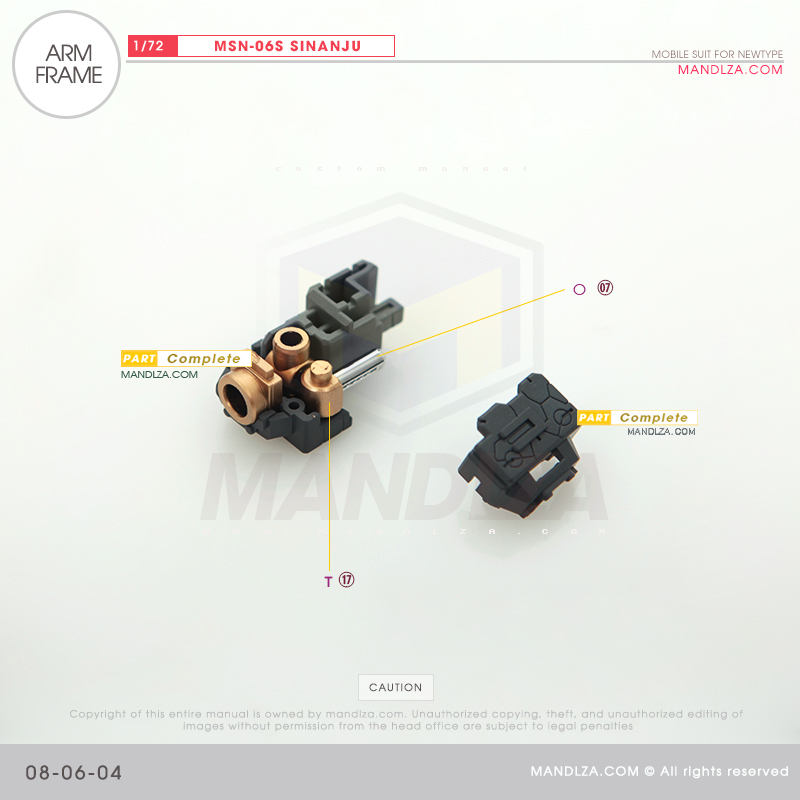 MSN-06S SINANJU ARM-FRAME 08-06