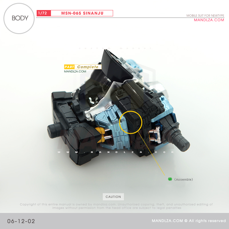 MSN-06S SINANJU BODY 06-12