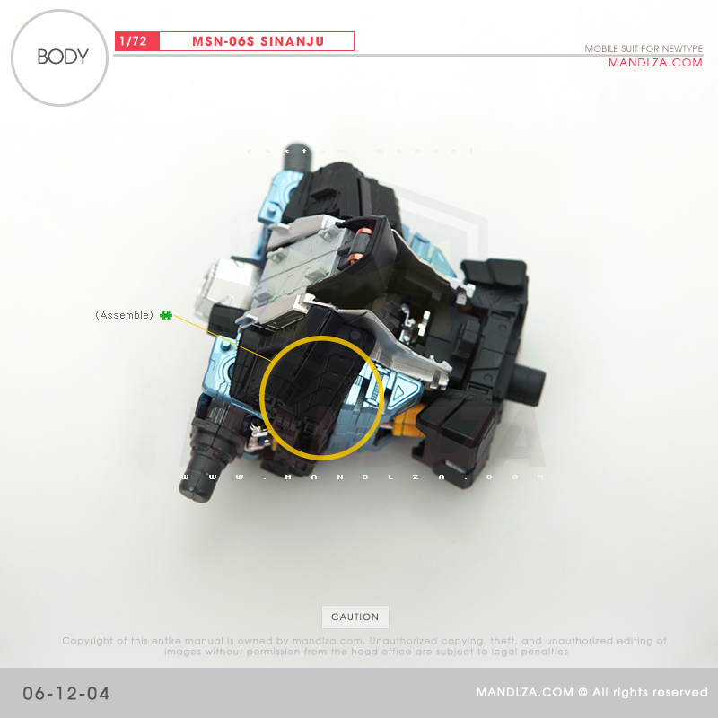 MSN-06S SINANJU BODY 06-12