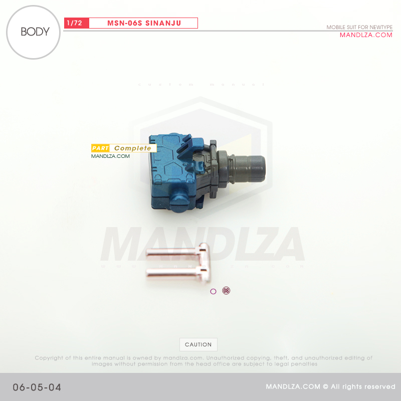 MSN-06S SINANJU BODY 06-05