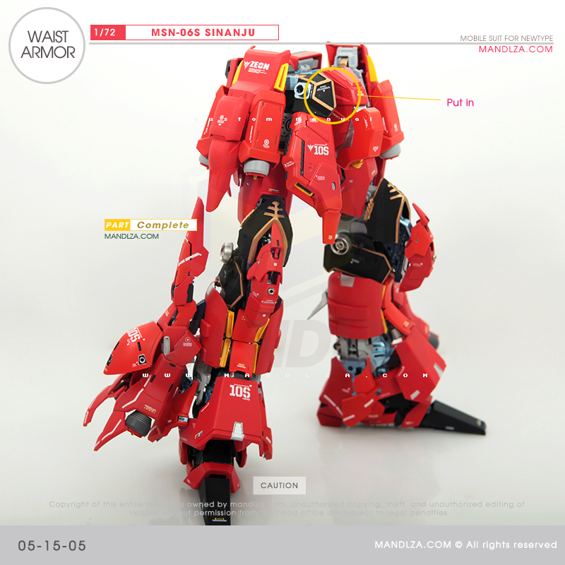 MSN-06S SINANJU WAIST ARMOR 05-15