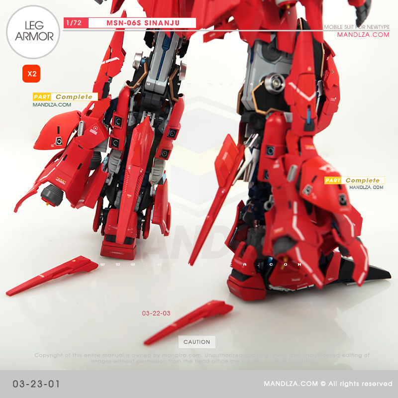 MSN-06S SINANJU LEG ARMOR 03-23