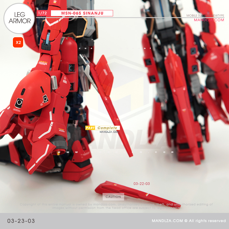 MSN-06S SINANJU LEG ARMOR 03-23