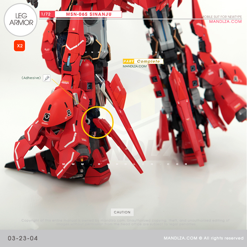 MSN-06S SINANJU LEG ARMOR 03-23