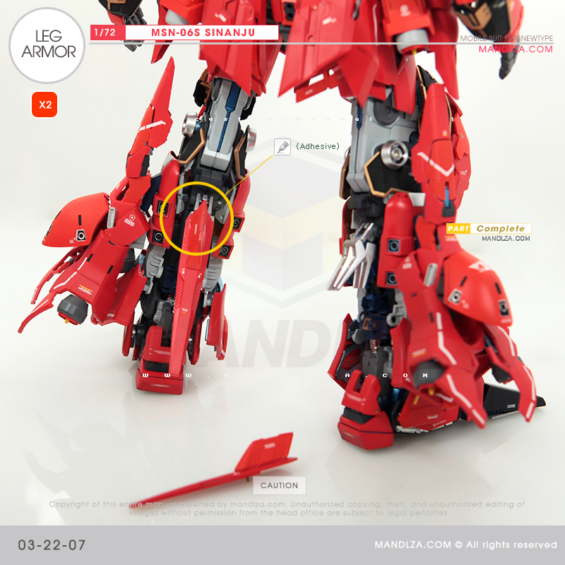 MSN-06S SINANJU LEG ARMOR 03-22