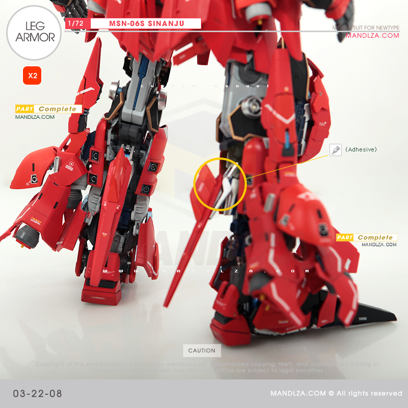 MSN-06S SINANJU LEG ARMOR 03-22