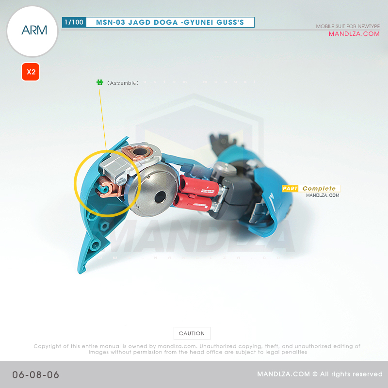 MSN-03 JAGD DOGA ARM 06-08