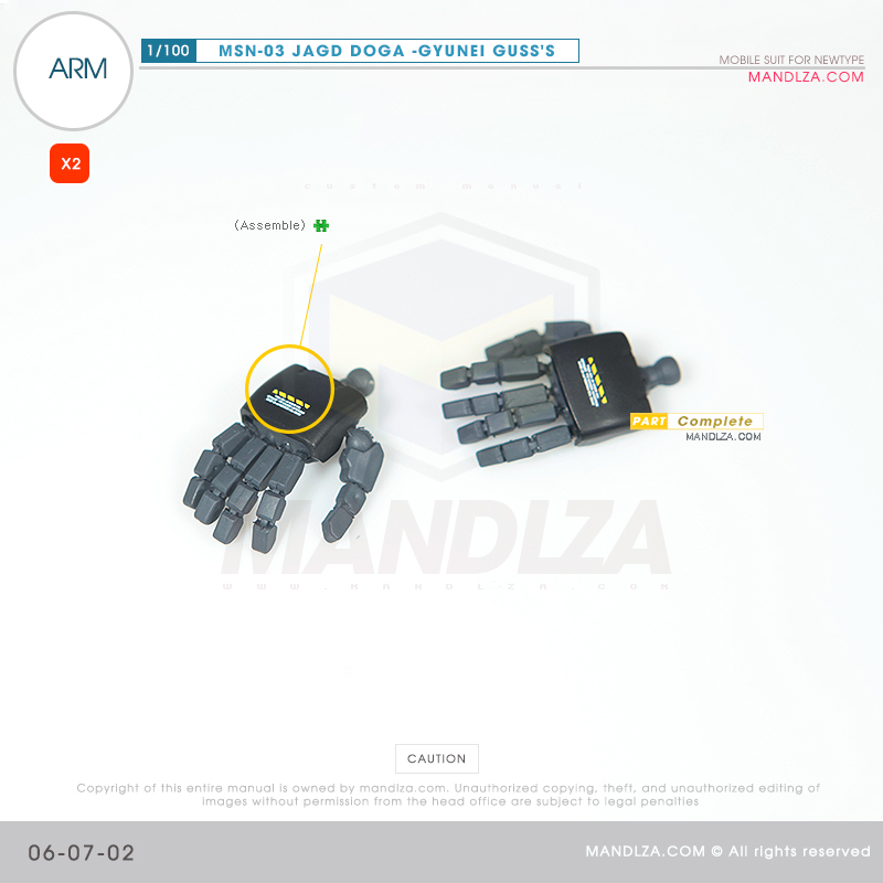 MSN-03 JAGD DOGA ARM 06-07