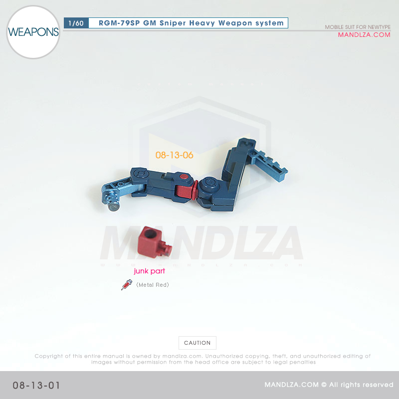PG] RGM-79SP GM SNIPER WEAPON 08-13