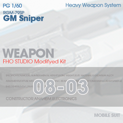 PG] RGM-79SP GM SNIPER WEAPON 08-03