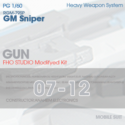 PG] RGM-79SP GM SNIPER GUN 07-12