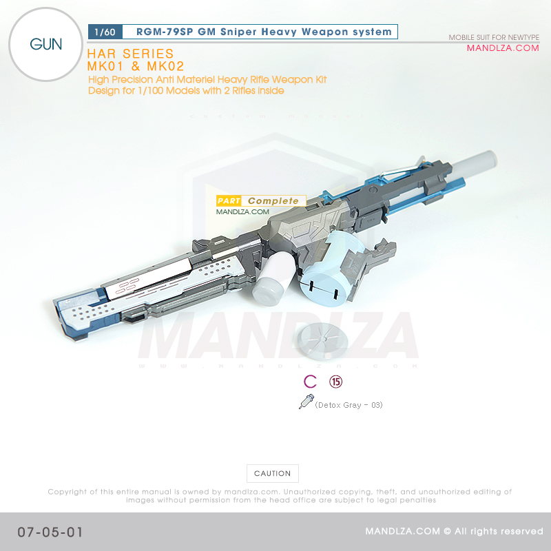 PG] RGM-79SP GM SNIPER GUN 07-05