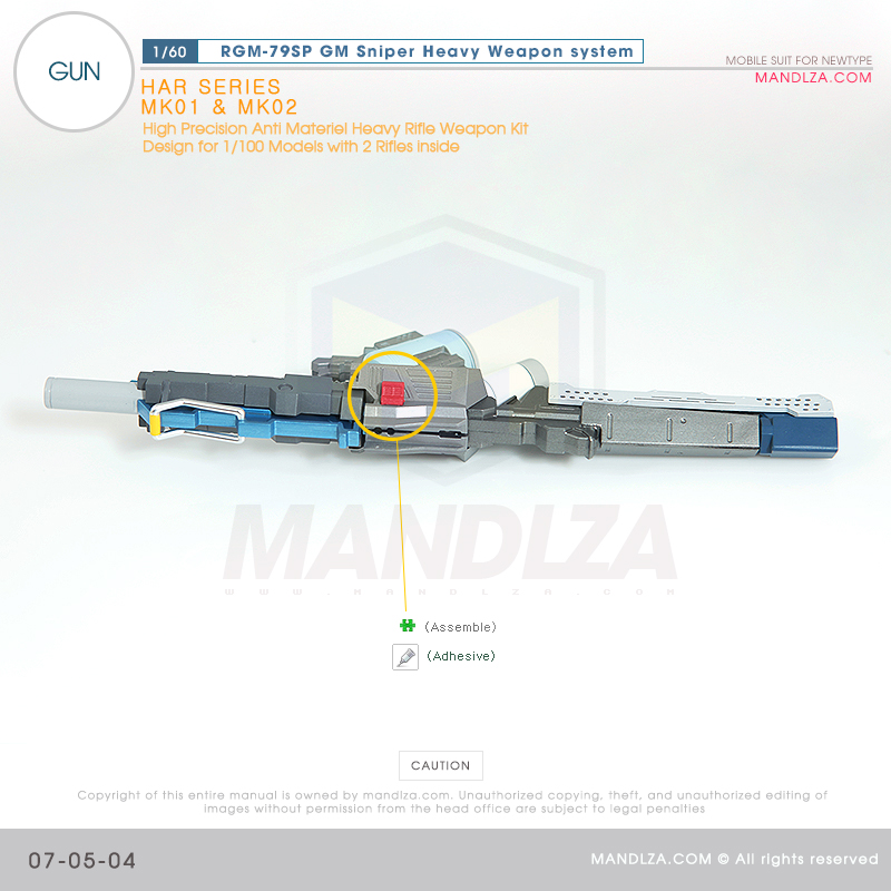 PG] RGM-79SP GM SNIPER GUN 07-05