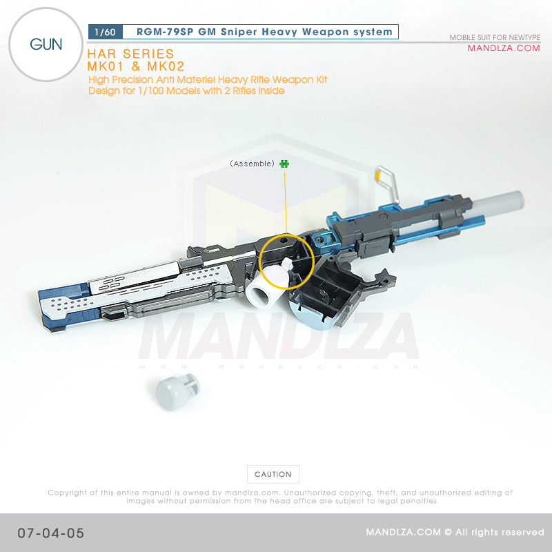 PG] RGM-79SP GM SNIPER GUN 07-04