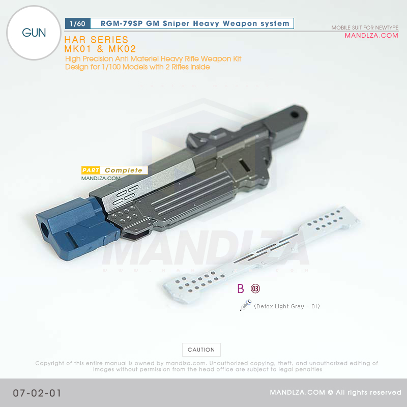 PG] RGM-79SP GM SNIPER GUN 07-02