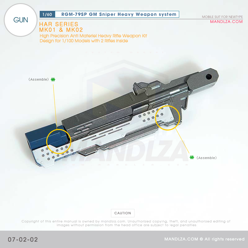 PG] RGM-79SP GM SNIPER GUN 07-02