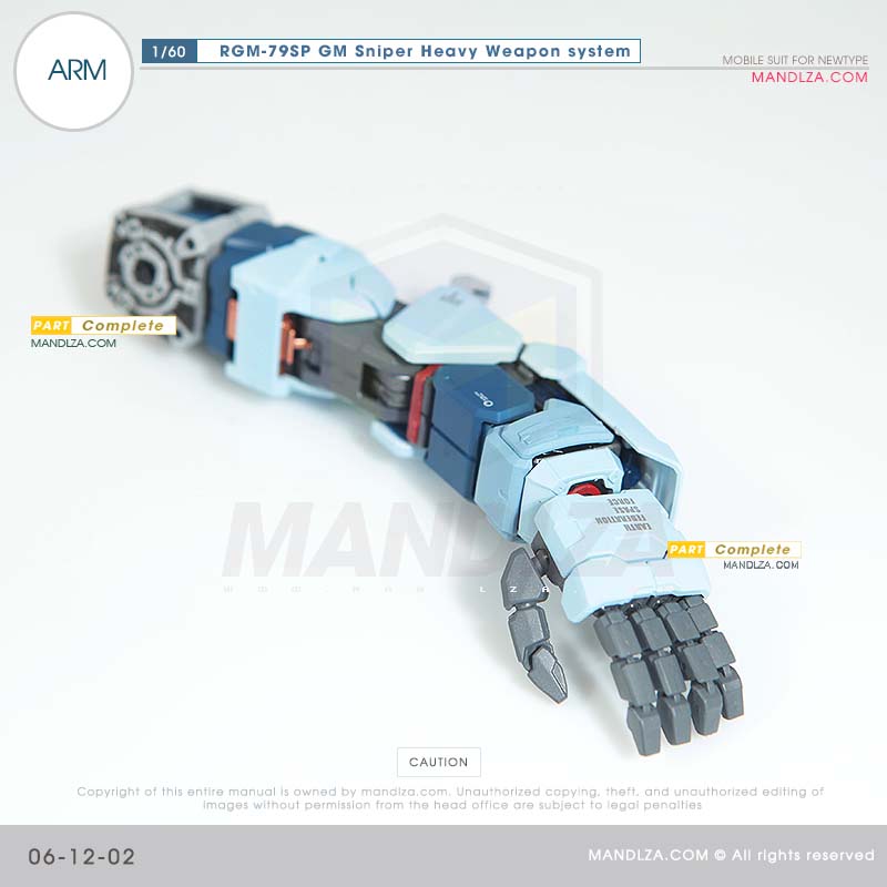 PG] RGM-79SP GM SNIPER ARM 06-12