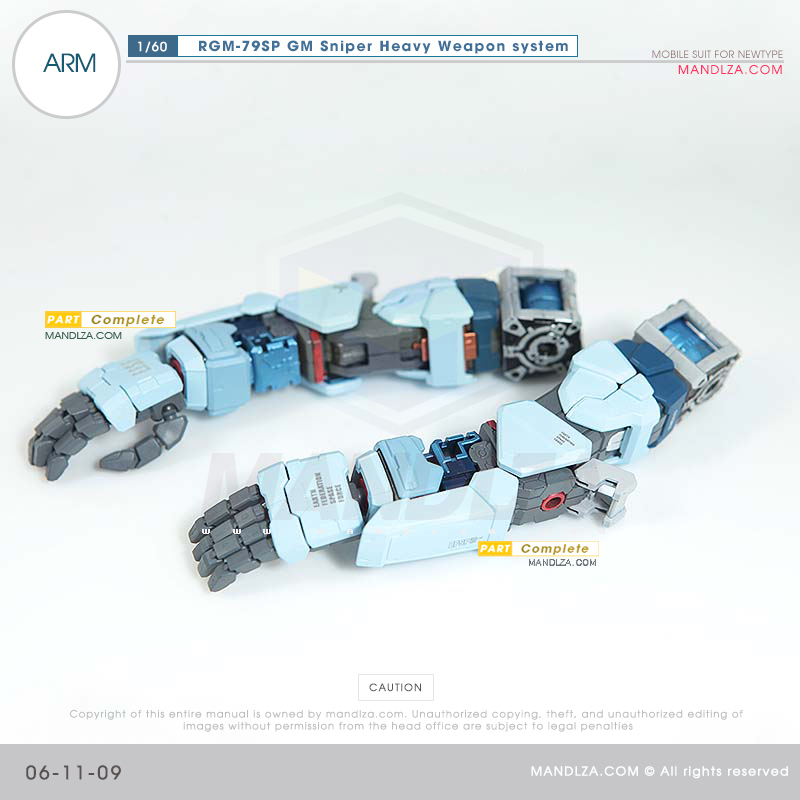 PG] RGM-79SP GM SNIPER ARM 06-11