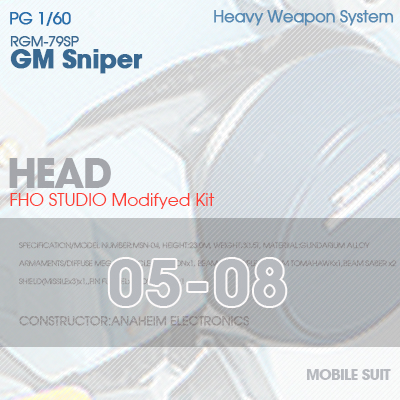 PG] RGM-79SP GM SNIPER HEAD 05-08