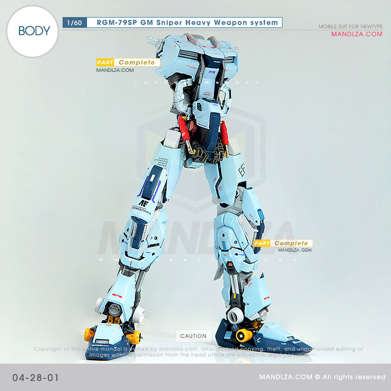 PG] RGM-79SP GM SNIPER BODY 04-28